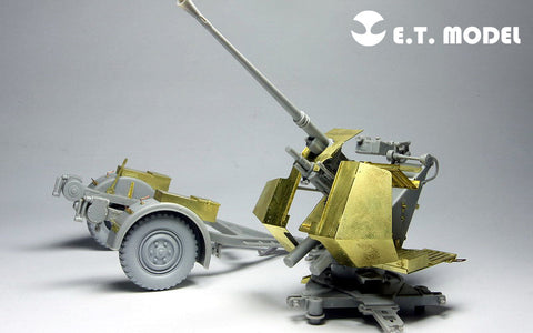 E.T.モデル E35-025 1/35 WWII ドイツ 3.7cm FLAK 37 対空砲(トランぺッター 02310用)