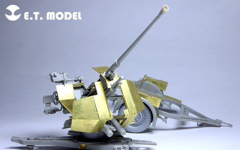 E.T.モデル E35-025 1/35 WWII ドイツ 3.7cm FLAK 37 対空砲(トランぺッター 02310用)