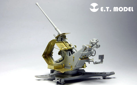E.T.モデル E35-025 1/35 WWII ドイツ 3.7cm FLAK 37 対空砲(トランぺッター 02310用)