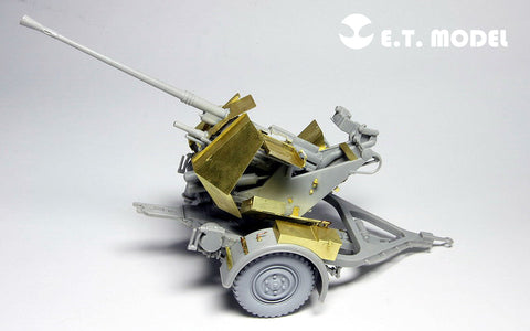 E.T.モデル E35-025 1/35 WWII ドイツ 3.7cm FLAK 37 対空砲(トランぺッター 02310用)