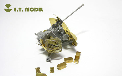 E.T.モデル E35-026 1/35 WWII ドイツ 3.7cm FLAK 43 対空砲(トランぺッター 02311用)