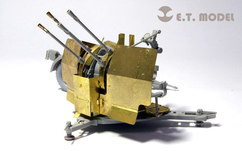 E.T.モデル E35-027 1/35 WWII ドイツ 2cm FLAK 38 対空砲(トランぺッター 02309用)