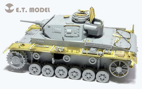 E.T.モデル E35-030 1/35 WWII ドイツ III号戦車J型 ベーシックセット(ドラゴン 6463/6394用)