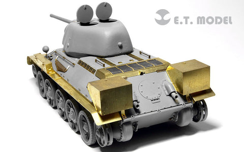 E.T.モデル E35-037 1/35 WWII ソビエト T-34/76 1942年型 プレス砲塔(ドラゴン 6487/6424用)
