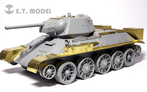 E.T.モデル E35-037 1/35 WWII ソビエト T-34/76 1942年型 プレス砲塔(ドラゴン 6487/6424用)