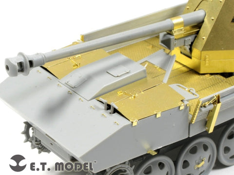 E.T.モデル E35-070 1/35 WWII ドイツ 7.5cm Pak 40/4 RSO搭載型(ドラゴン 6640用)