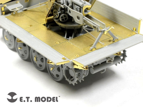 E.T.モデル E35-070 1/35 WWII ドイツ 7.5cm Pak 40/4 RSO搭載型(ドラゴン 6640用)