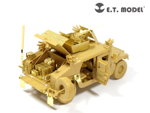 E.T.モデル E35-074 1/35 アメリカ陸軍 M1114 ハンヴィー ベーシックセット(ブロンコ用)