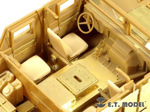 E.T.モデル E35-076 1/35 アメリカ陸軍 M1114 ハンヴィー ハイバックシート(ブロンコ用)