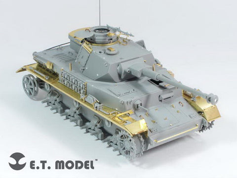 E.T.モデル E35-089 1/35 WWII ドイツ IV号戦車 J型 ベーシックセット(ドラゴン/スマートキット用)