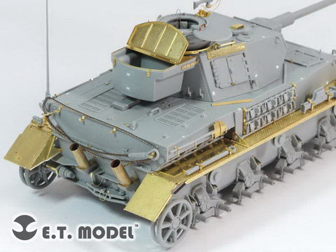 E.T.モデル E35-089 1/35 WWII ドイツ IV号戦車 J型 ベーシックセット(ドラゴン/スマートキット用)
