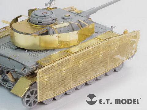 E.T.モデル E35-091 1/35 WWII ドイツ IV号戦車 J型 シュルツェン(後期型)(ドラゴン/スマートキット用)