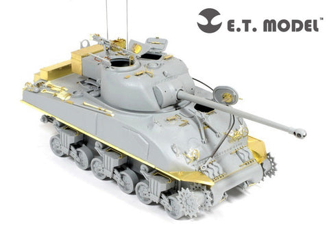 E.T.モデル E35-092 1/35 WWII ブリティッシュシャーマン IC ファイアフライ ハイブリッド(ドラゴン 6228用)
