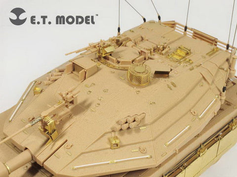 E.T.モデル E35-094 1/35 イスラエル国防軍 メルカバ Mk.IVベーシックセット(アカデミー 13213用)