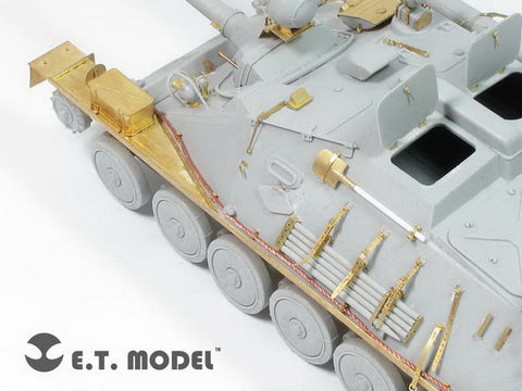 E.T.モデル E35-103 1/35 ロシア ASU-85 空挺自走砲 1956年型 ベーシックセット(トランぺッター 01588用)