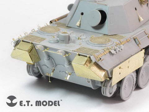 E.T.モデル E35-124 1/35 WWII ドイツ パンサー D型 ベーシックセット(ドラゴン/スマートキット用)