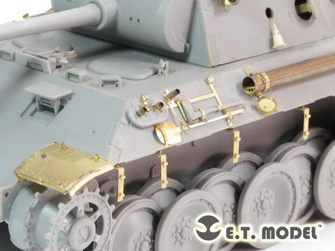 E.T.モデル E35-124 1/35 WWII ドイツ パンサー D型 ベーシックセット(ドラゴン/スマートキット用)