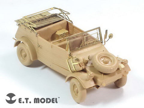 E.T.モデル E35-129 1/35 WWII ドイツ キューベルワーゲンType 82(タミヤ 用)