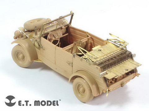 E.T.モデル E35-129 1/35 WWII ドイツ キューベルワーゲンType 82(タミヤ 用)