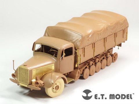E.T.モデル E35-135 1/35 WWII ドイツ ヘビーハーフトラック L4500R マウルティア(ズベズダ 3603用)