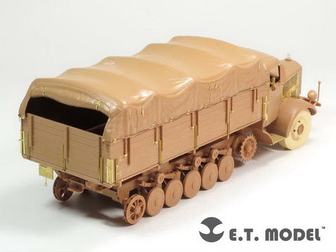 E.T.モデル E35-135 1/35 WWII ドイツ ヘビーハーフトラック L4500R マウルティア(ズベズダ 3603用)
