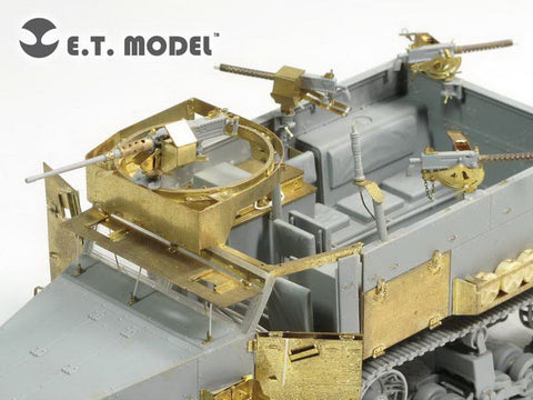 E.T.モデル E35-144 1/35 WWIIアメリカ M2A1 ハーフトラック(ドラゴン 6329用)