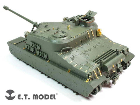E.T.モデル E35-156 1/35 WWIIイギリス A39 トータス(モンモデル TS-002用)