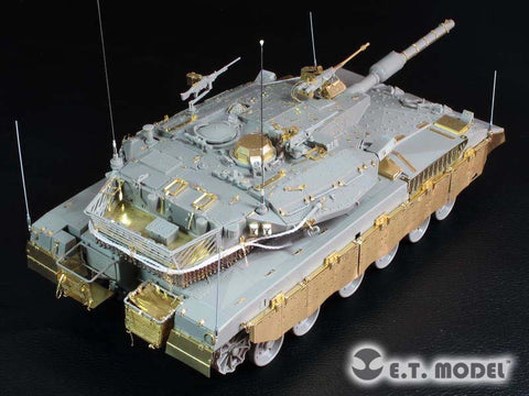 E.T.モデル E35-158 1/35 イスラエル国防軍 メルカバ Mk.3D ベーシックセット(モンモデル TS-001用)