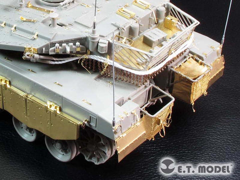 E.T.モデル E35-158 1/35 イスラエル国防軍 メルカバ Mk.3D ベーシックセット(モンモデル TS-001用)
