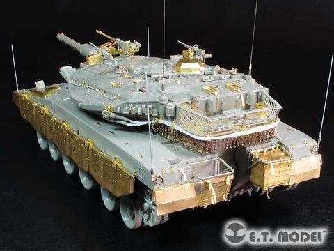 E.T.モデル E35-158 1/35 イスラエル国防軍 メルカバ Mk.3D ベーシックセット(モンモデル TS-001用)
