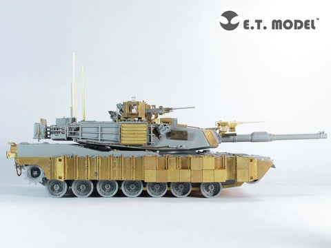 E.T.モデル E35-165 1/35 現用アメリカ M1A1 主力戦車 TUSK I(ドラゴン 3535用)