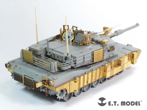 E.T.モデル E35-165 1/35 現用アメリカ M1A1 主力戦車 TUSK I(ドラゴン 3535用)