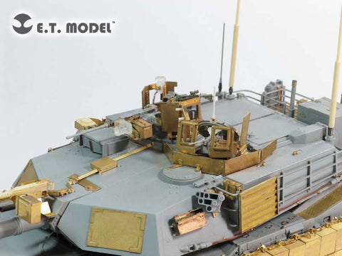 E.T.モデル E35-165 1/35 現用アメリカ M1A1 主力戦車 TUSK I(ドラゴン 3535用)