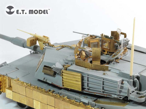 E.T.モデル E35-165 1/35 現用アメリカ M1A1 主力戦車 TUSK I(ドラゴン 3535用)