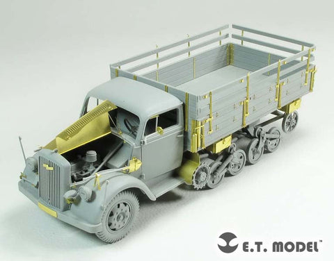 E.T.モデル E35-168 1/35 WWII ドイツ Sd.Kfz.3a マウルティア ハーフトラック(ドラゴン 6761用)