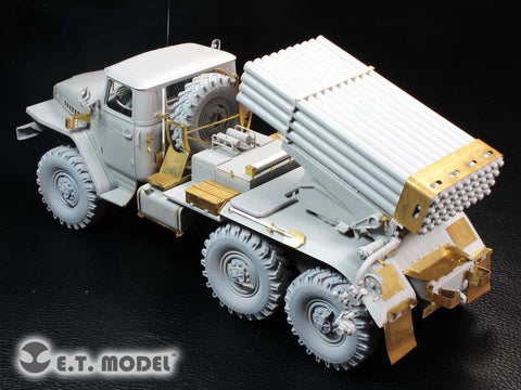 E.T.モデル E35-191 1/35 ロシア BM-21 グラッド 多連装ロケット砲(トランぺッター 01013用)