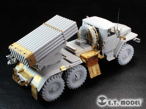 E.T.モデル E35-191 1/35 ロシア BM-21 グラッド 多連装ロケット砲(トランぺッター 01013用)