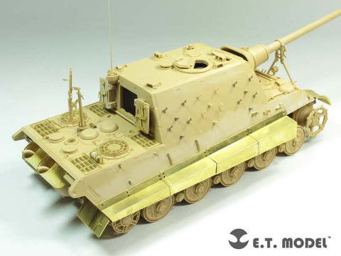 E.T.モデル E35-196 1/35 WWII ドイツ ヤークトタイガー ベーシックセット(タミヤ 用)