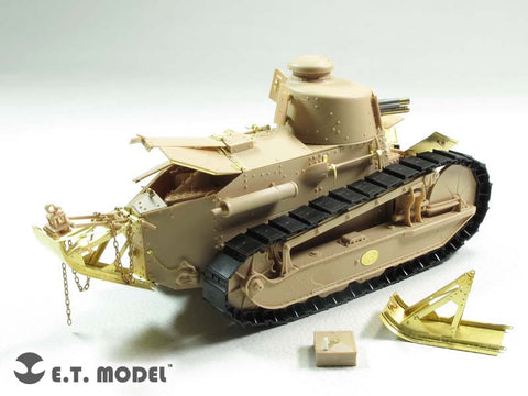 E.T.モデル E35-199 1/35 フランス FT-17 軽戦車(鋳造砲塔)(モンモデル TS-008用)