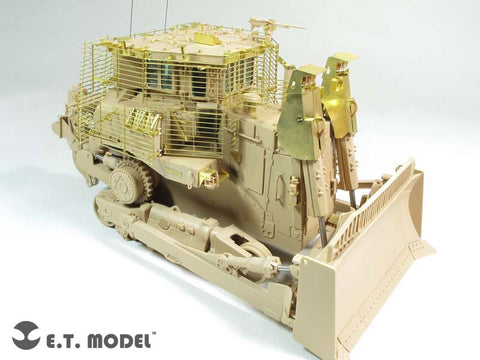 E.T.モデル E35-211 1/35 イスラエル国防軍 D9R 装甲ドーザー スラットアーマー(モンモデル SS-002用)