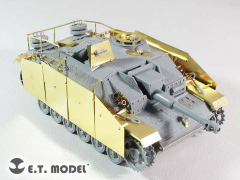 E.T.モデル E35-225 1/35 WWII ドイツ III号突撃砲G型 ベーシックセット(初期型)(ドラゴン/スマートキット用)