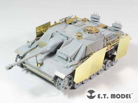 E.T.モデル E35-228 1/35 WWII ドイツ III号突撃砲G型 シュルツェン(後期型)(ドラゴン/スマートキット用)