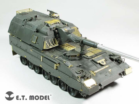 E.T.モデル E35-247 1/35 ドイツ PZH2000自走砲 増加装甲(モンモデル TS-019用)