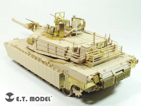 E.T.モデル E35-251 1/35 現用アメリカ陸軍 M1A2 エイブムラムスSEP TUSK I/II(モンモデル TS-026用)