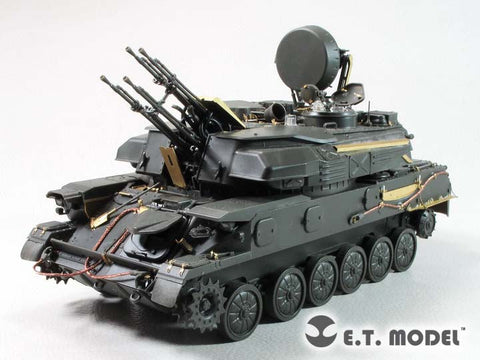 E.T.モデル E35-252 1/35 ロシア ZSU-23-4 シルカ自走式高射機関砲(モンモデル TS-023用)