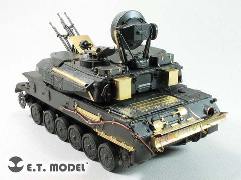 E.T.モデル E35-252 1/35 ロシア ZSU-23-4 シルカ自走式高射機関砲(モンモデル TS-023用)
