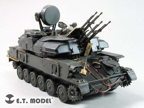 E.T.モデル E35-252 1/35 ロシア ZSU-23-4 シルカ自走式高射機関砲(モンモデル TS-023用)