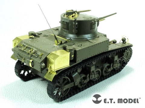 E.T.モデル E35-280 1/35 アメリカ M3スチュアート軽戦車後期型(タミヤ 35360用)