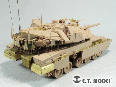 E.T.モデル E35-282 1/35 イスラエル メルカバMk4Mトロフィーアクティブ防御システム搭載仕様用ベーシックセット(モンモデル 用)