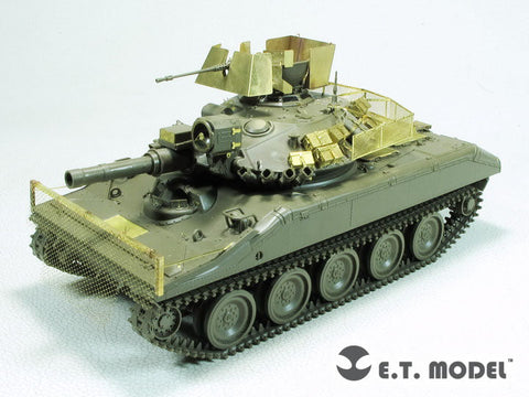 E.T.モデル E35-288 1/35 アメリカ M551シェリダン空挺戦車用エッチングセット ベトナム戦争 (タミヤ 35365用)